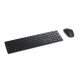 DELL KM5221W clavier RF sans fil QWERTY Noir