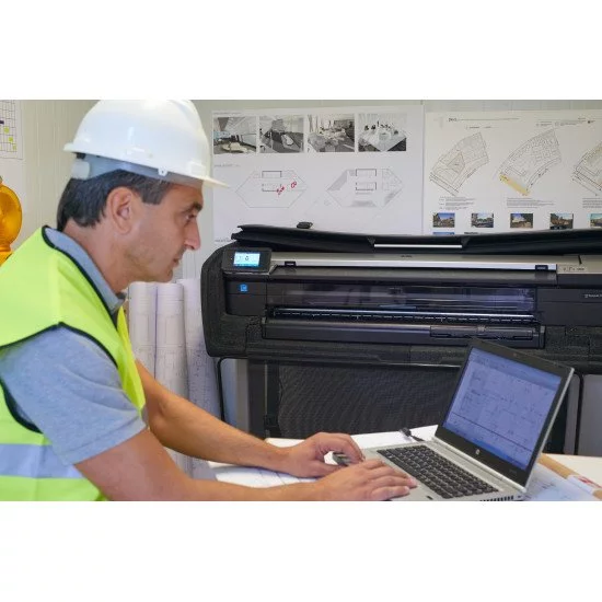 HP Designjet T830 24 imprimante grand format Wifi Jet d'encre Couleur 2400 x 1200 DPI 610 x 1897 mm Ethernet/LAN HP Designjet T830 24 imprimante grand format Wifi Jet d'encre Couleur 2400 x 1200 DPI 610 x 1897 mm Ethernet/LAN