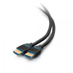 C2G Câble HDMI ultra flexible, haut débit, série de performance de 0,3 m - 4K 60 Hz encastrable dans le mur, certifié CMG (FT4) C2G Câble HDMI ultra flexible, haut débit, série de performance de 0,3 m - 4K 60 Hz encastrable dans le mur, certifié CMG (FT4)
