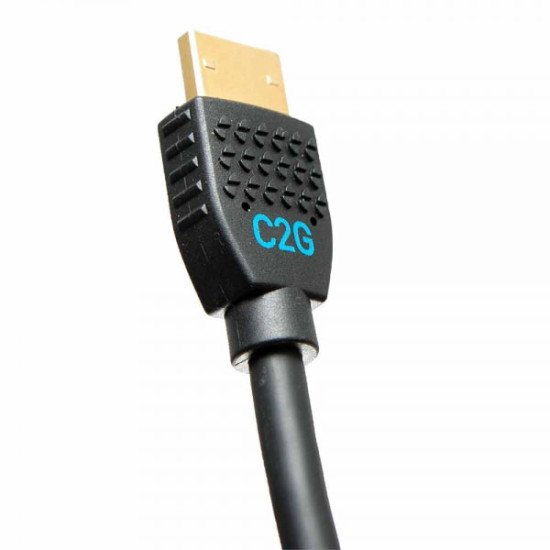 C2G Câble HDMI ultra flexible, haut débit, série de performance de 1,8 m - 4K 60 Hz encastrable dans le mur, certifié CMG (FT4)