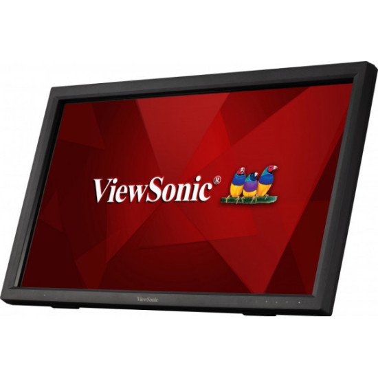 Viewsonic TD2423 écran PC 59,9 cm (23.6") 1920 x 1080 pixels Full HD LED Écran tactile Multi-utilisateur Noir