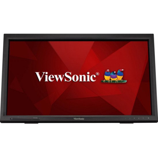 Viewsonic TD2423 écran PC 59,9 cm (23.6") 1920 x 1080 pixels Full HD LED Écran tactile Multi-utilisateur Noir