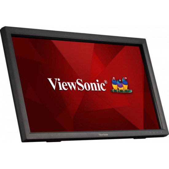 Viewsonic TD2423 écran PC 59,9 cm (23.6") 1920 x 1080 pixels Full HD LED Écran tactile Multi-utilisateur Noir