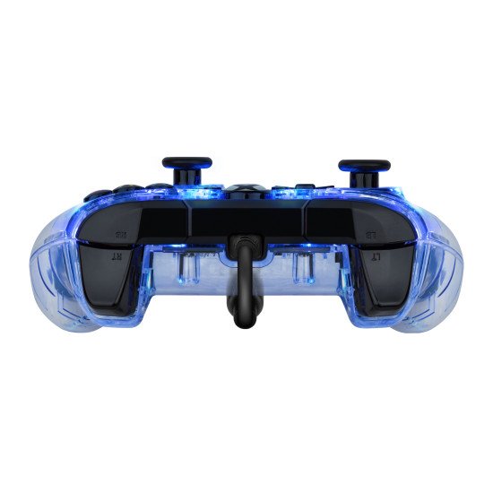 PDP Afterglow Noir, Bleu, Transparent USB Manette de jeu Analogique/Numérique Xbox One, Xbox Series S, Xbox Series X