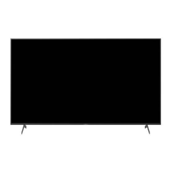 Sony FW-55BZ40H écran dynamique 55" LCD 4K Ultra HD Noir Android 9.0