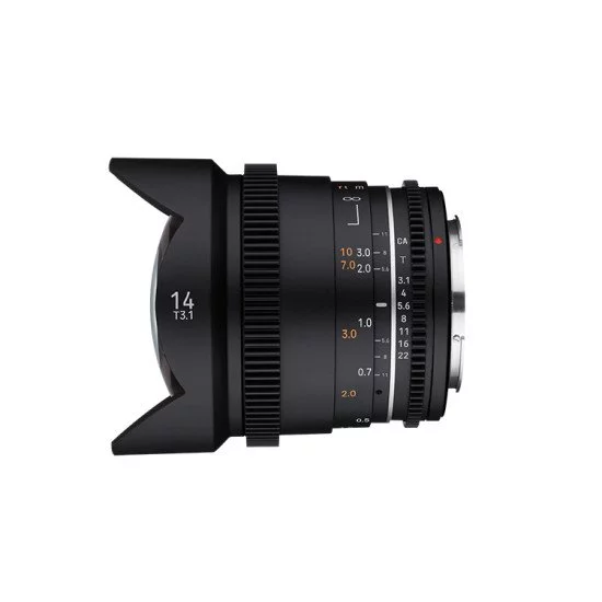 Samyang VDSLR 14mm T3.1 MK2 MILC Noir Samyang VDSLR 14mm T3.1 MK2 MILC Noir