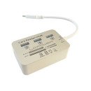 LC-Power LC-HUB-C-CR hub & concentrateur USB 3.2 Gen 1 (3.1 Gen 1) Type-C 5000 Mbit/s LC-Power LC-HUB-C-CR hub & concentrateur USB 3.2 Gen 1 (3.1 Gen 1) Type-C 5000 Mbit/s