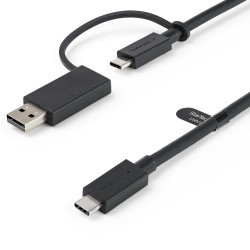 StarTech.com USBCCADP câble USB 1 m USB 3.2 Gen 2 (3.1 Gen 2) USB C Noir StarTech.com USBCCADP câble USB 1 m USB 3.2 Gen 2 (3.1 Gen 2) USB C Noir