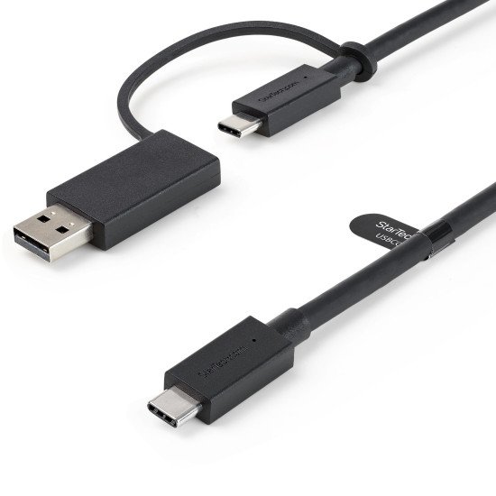 StarTech.com USBCCADP câble USB 1 m USB 3.2 Gen 2 (3.1 Gen 2) USB C Noir