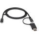 StarTech.com USBCCADP câble USB 1 m USB 3.2 Gen 2 (3.1 Gen 2) USB C Noir StarTech.com USBCCADP câble USB 1 m USB 3.2 Gen 2 (3.1 Gen 2) USB C Noir