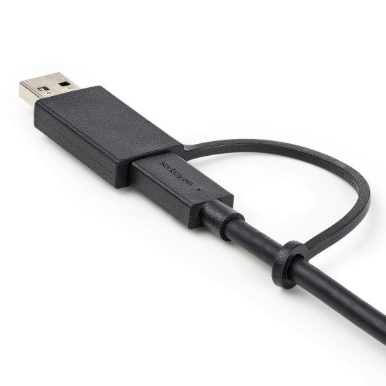 StarTech.com USBCCADP câble USB 1 m USB 3.2 Gen 2 (3.1 Gen 2) USB C Noir