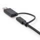 StarTech.com USBCCADP câble USB 1 m USB 3.2 Gen 2 (3.1 Gen 2) USB C Noir