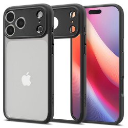 Spigen Ultra Hybrid coque de protection pour téléphones portables 16 cm (6.3") Housse Noir