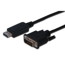 ASSMANN Electronic AK-340301-010-S câble vidéo et adaptateur 1 m DisplayPort DVI-D Noir ASSMANN Electronic AK-340301-010-S câble vidéo et adaptateur 1 m DisplayPort DVI-D Noir