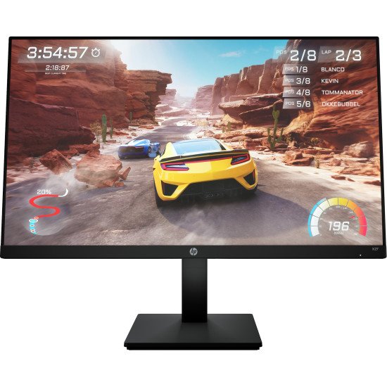 HP X27 écran PC 27" 1920 x 1080 pixels Full HD Noir