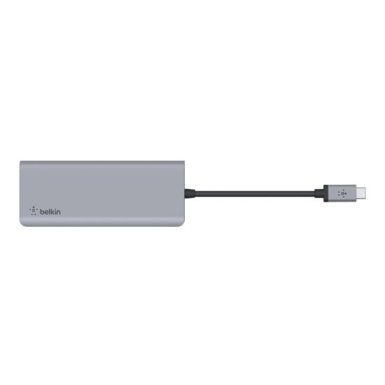 Belkin AVC009btSGY USB 3.2 Gen 1 (3.1 Gen 1) Type-C 5000 Mbit/s Argent