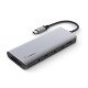 Belkin AVC009btSGY USB 3.2 Gen 1 (3.1 Gen 1) Type-C 5000 Mbit/s Argent