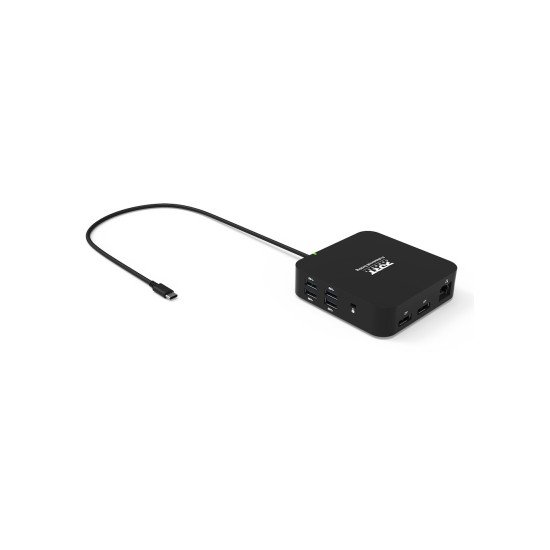 Port Designs 901907 station d'accueil Avec fil USB 3.2 Gen 1 (3.1 Gen 1) Type-C Noir