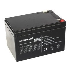 Green Cell AGM Battery 12V 12Ah - Batterie - 12.000 mAh Sealed Lead Acid (VRLA) Green Cell AGM Battery 12V 12Ah - Batterie - 12.000 mAh Sealed Lead Acid (VRLA)