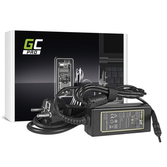Green Cell AD18AP adaptateur de puissance & onduleur Intérieure 40 W Noir