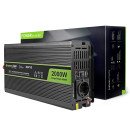 Green Cell INV10 adaptateur de puissance & onduleur Auto 2000 W Noir