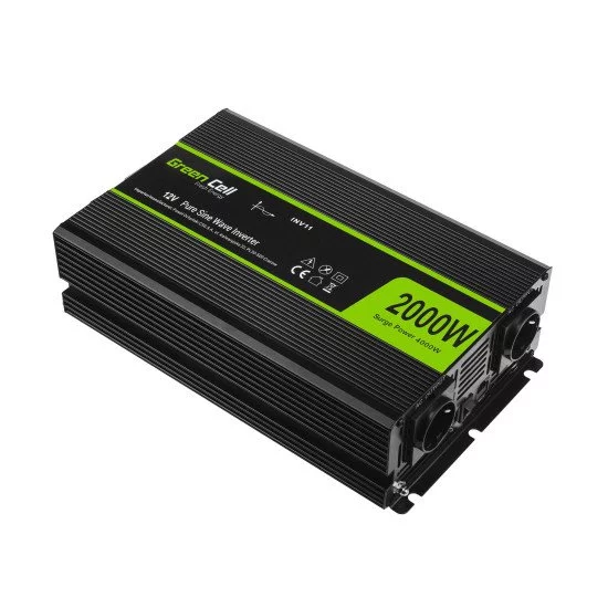 Green Cell INV11 adaptateur de puissance & onduleur Auto 12 W Green Cell INV11 adaptateur de puissance & onduleur Auto 12 W