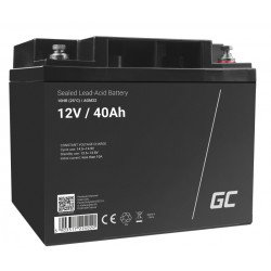 Green Cell AGM22 Batterie de l'onduleur Sealed Lead Acid (VRLA) 12 V 40 Ah Green Cell AGM22 Batterie de l'onduleur Sealed Lead Acid (VRLA) 12 V 40 Ah