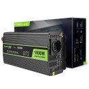 Green Cell INV09 adaptateur de puissance & onduleur Auto 1000 W Noir