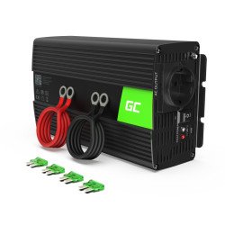 Green Cell INV18 adaptateur de puissance & onduleur Auto 1000 W Noir