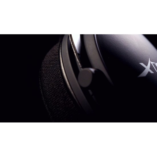 Xtrfy H2 Casque Avec fil Arceau Appels/Musique/Sport/Au quotidien Noir