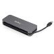 StarTech.com HB30AM4AB hub & concentrateur USB 3.2 Gen 1 (3.1 Gen 1) Type-A 5000 Mbit/s Noir, Gris