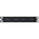 StarTech.com HB30AM4AB hub & concentrateur USB 3.2 Gen 1 (3.1 Gen 1) Type-A 5000 Mbit/s Noir, Gris