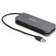 StarTech.com HB30AM4AB hub & concentrateur USB 3.2 Gen 1 (3.1 Gen 1) Type-A 5000 Mbit/s Noir, Gris