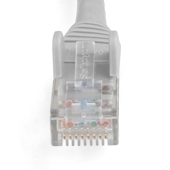 StarTech.com N6LPATCH1MGR câble de réseau Gris 1 m Cat6 U/UTP (UTP)