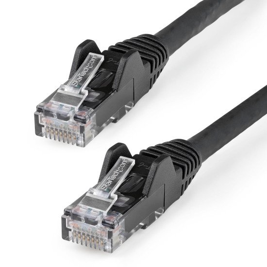 StarTech.com N6LPATCH2MBK câble de réseau Noir 2 m Cat6 U/UTP (UTP)