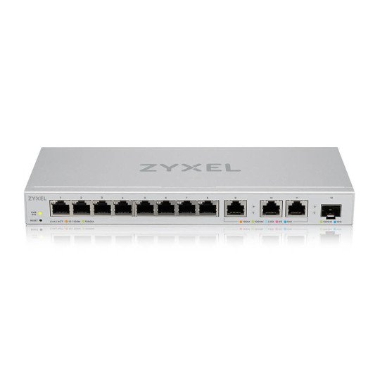 Zyxel XGS1250-12 Géré 10G Ethernet (100/1000/10000) Gris