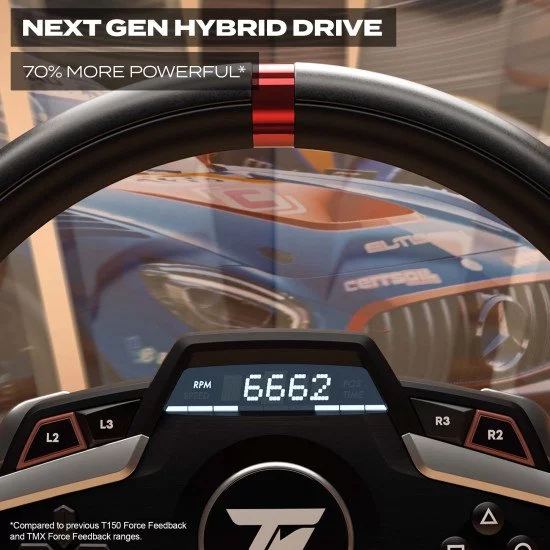 Thrustmaster T248 PS Licence off.PS5 compat.PS4 et PC.Force Feedback Ecran LCD 25 bts Pedalier magnétique 4160783 Thrustmaster T248 PS Licence off.PS5 compat.PS4 et PC.Force Feedback Ecran LCD 25 bts Pedalier magnétique 4160783