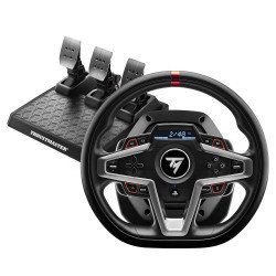 Thrustmaster T248 PS Licence off.PS5 compat.PS4 et PC.Force Feedback Ecran LCD 25 bts Pedalier magnétique 4160783 Thrustmaster T248 PS Licence off.PS5 compat.PS4 et PC.Force Feedback Ecran LCD 25 bts Pedalier magnétique 4160783