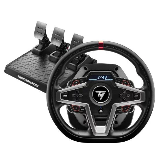 Thrustmaster T248 PS Licence off.PS5 compat.PS4 et PC.Force Feedback Ecran LCD 25 bts Pedalier magnétique 4160783 Thrustmaster T248 PS Licence off.PS5 compat.PS4 et PC.Force Feedback Ecran LCD 25 bts Pedalier magnétique 4160783