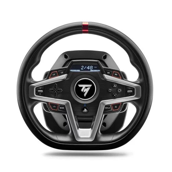 Thrustmaster T248 PS Licence off.PS5 compat.PS4 et PC.Force Feedback Ecran LCD 25 bts Pedalier magnétique 4160783 Thrustmaster T248 PS Licence off.PS5 compat.PS4 et PC.Force Feedback Ecran LCD 25 bts Pedalier magnétique 4160783