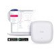 D-Link Nuclias Connect ‑ Point d'accès PoE bibande AX3600 Wi‑Fi 6 D-Link Nuclias Connect ‑ Point d'accès PoE bibande AX3600 Wi‑Fi 6