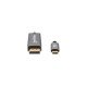 Manhattan Câble USB-C vers DisplayPort 1.4, 8K@60Hz, 3 m, mâle à mâle, non bidirectionnel, noir, garantie 3 ans