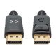 Manhattan Câble DisplayPort 1.4, 8K à 60 Hz, 3 m, compatible 8K/4K/Full HD/1080p, mâle à mâle, connecteurs avec verrouillage, entièrement blindé, noir, garantie à vie, équivalent à DP14MM3M