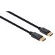 Manhattan Câble DisplayPort 1.4, 8K à 60 Hz, 3 m, compatible 8K/4K/Full HD/1080p, mâle à mâle, connecteurs avec verrouillage, entièrement blindé, noir, garantie à vie, équivalent à DP14MM3M