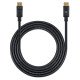 Manhattan Câble DisplayPort 1.4, 8K à 60 Hz, 2 m, compatible 8K/4K/Full HD/1080p, mâle à mâle, connecteurs avec verrouillage, entièrement blindé, noir, garantie à vie, équivalent à DP14MM2M