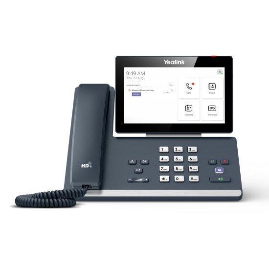 Yealink MP58 Microsoft Teams Edition téléphone fixe Gris LCD Wifi