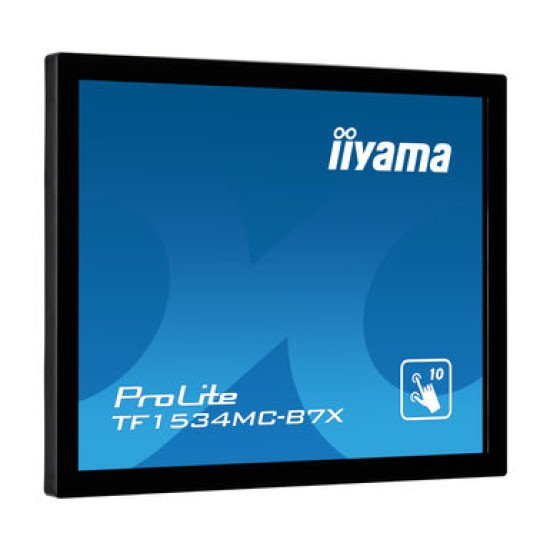 iiyama ProLite TF1534MC-B7X moniteur à écran tactile 38,1 cm (15") 1024 x 768 pixels Plusieurs pressions Multi-utilisateur Noir