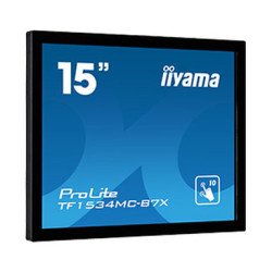 iiyama ProLite TF1534MC-B7X moniteur à écran tactile 38,1 cm (15") 1024 x 768 pixels Plusieurs pressions Multi-utilisateur Noir