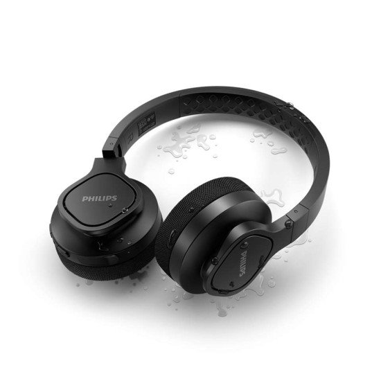 Philips TAA4216BK/00 écouteur/casque Arceau Connecteur de 3,5 mm USB Type-C Bluetooth Noir