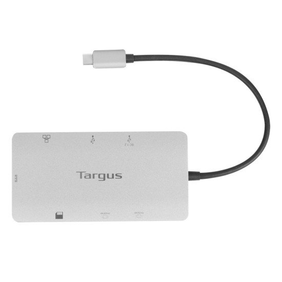 Targus DOCK423EU station d'accueil Avec fil USB 3.2 Gen 1 (3.1 Gen 1) Type-C Argent